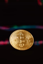 gold and silver round coin