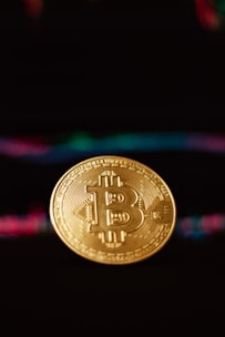 gold and silver round coin