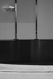 black and white wooden cabinet