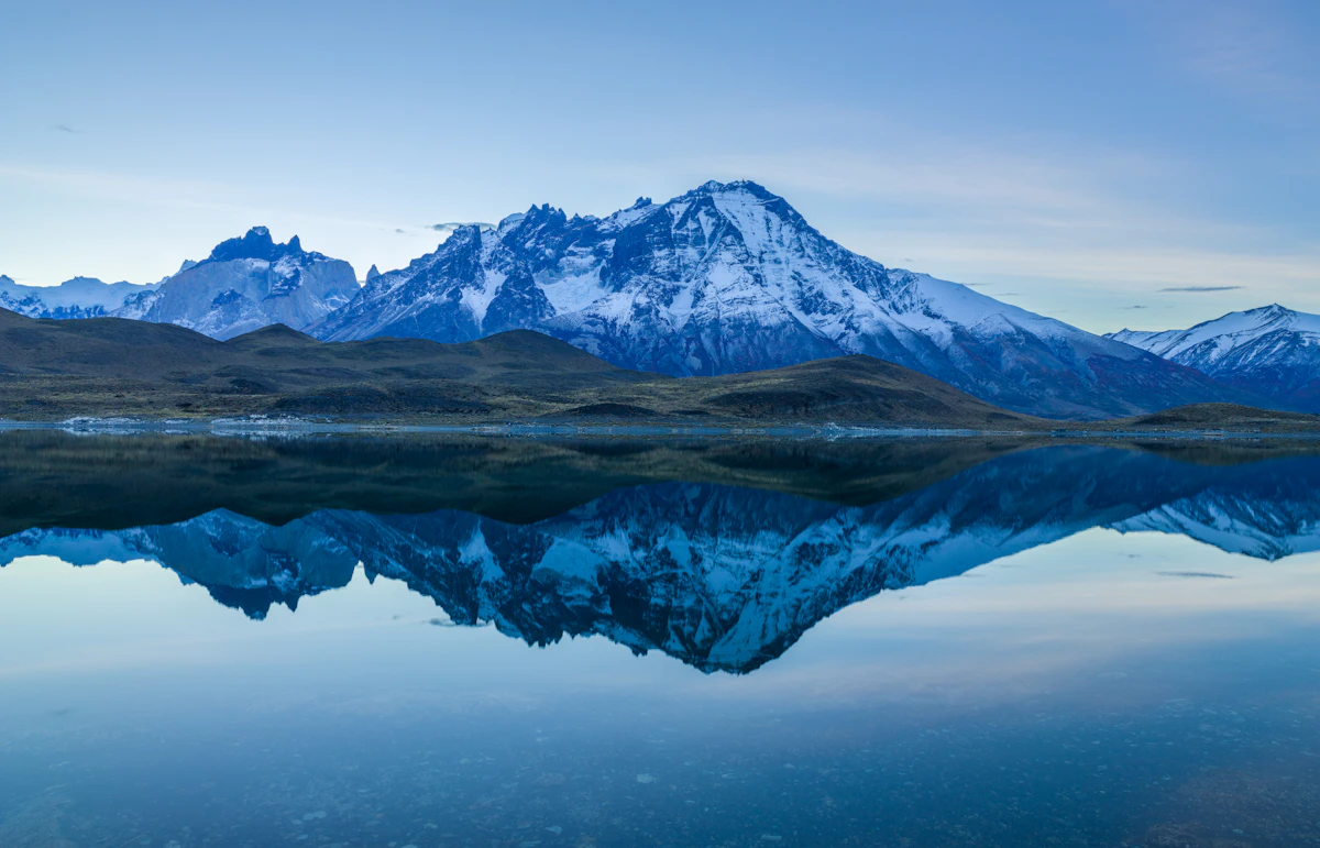 Andes mountains landscape in South America