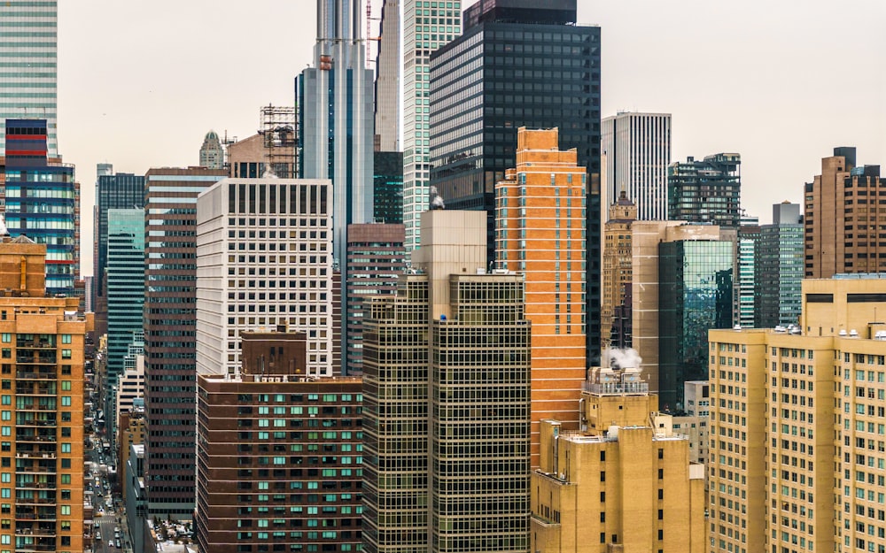 high rise buildings during daytime