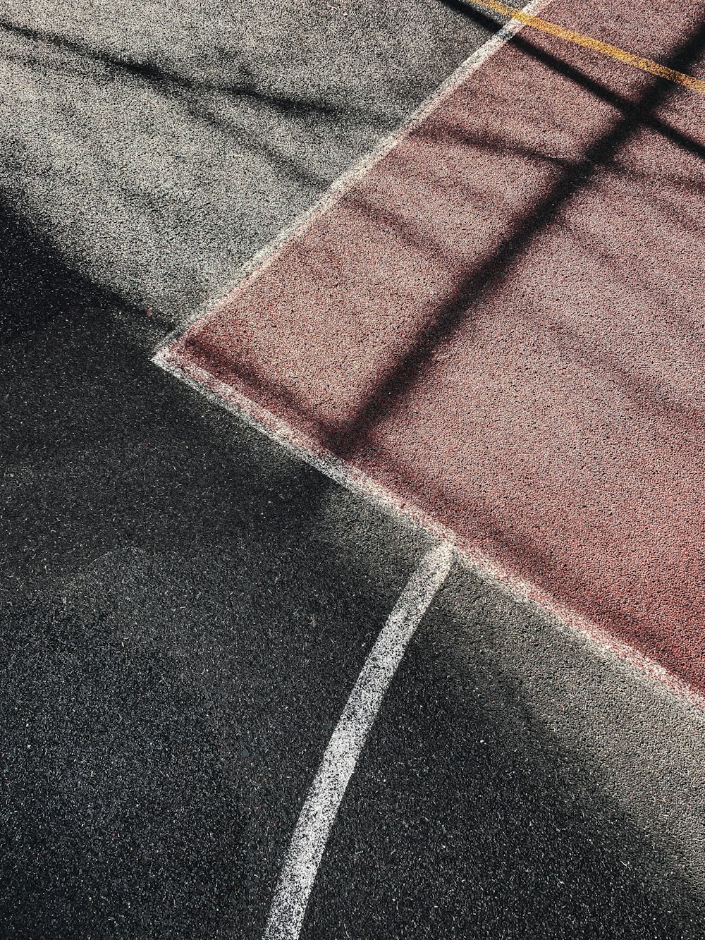 red and black stripe textile