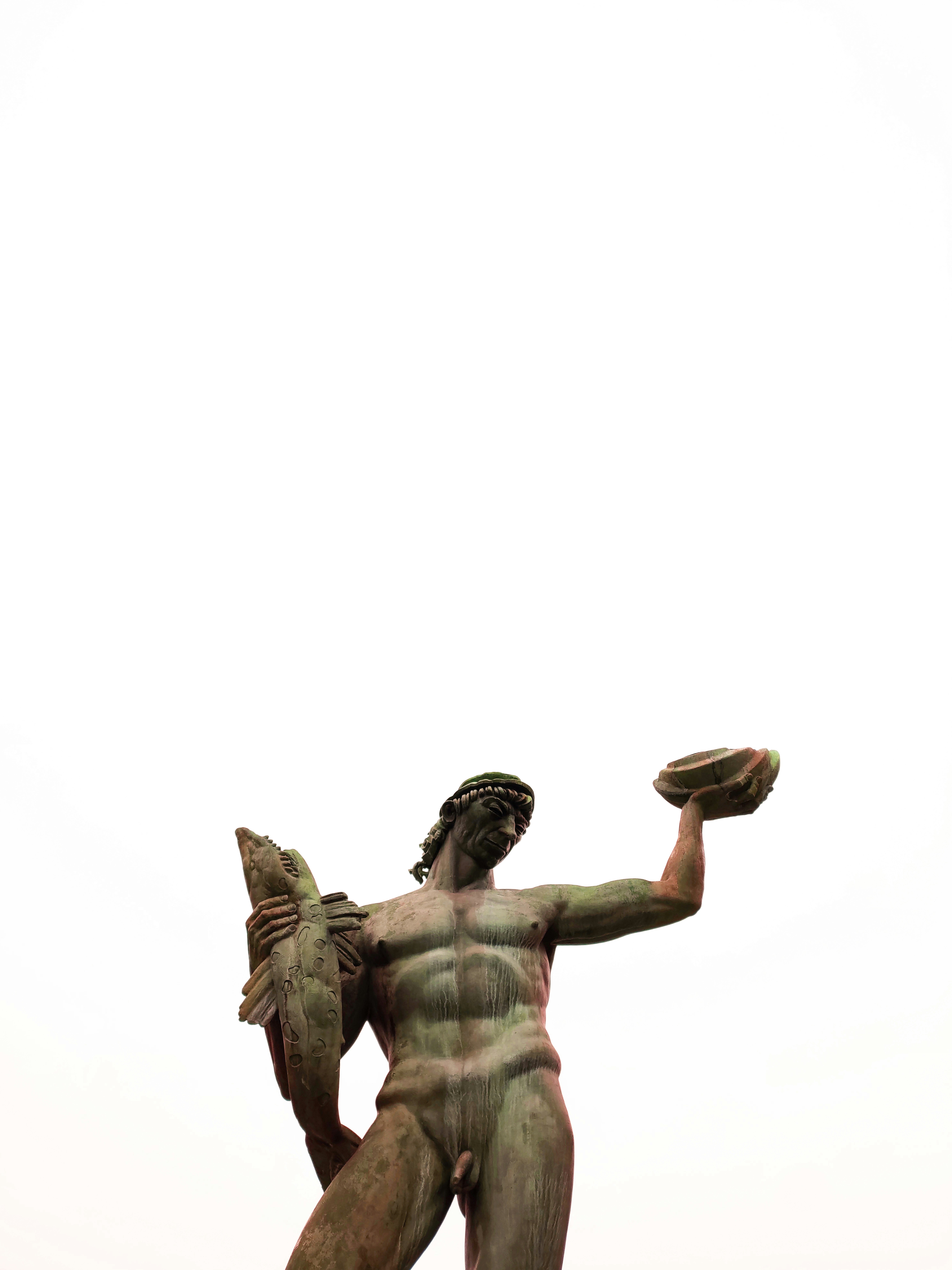 Statue of Poseidon at Götaplatsen in Gothenburg, Sweden.