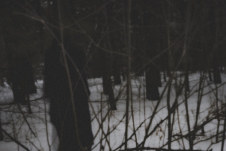 Mysterious shadowy figures hinting at a snowy, icy underworld with subtle mafia elements.