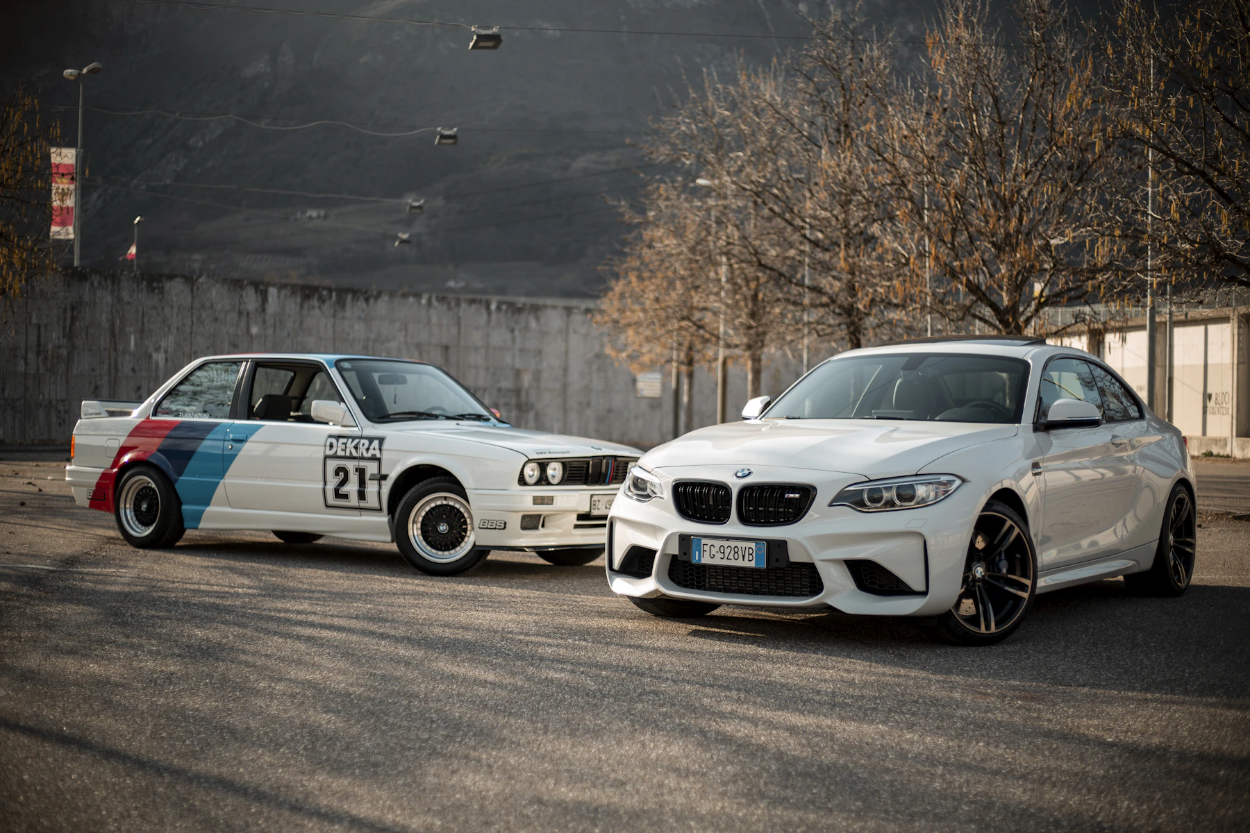 E30 M3 in race livery