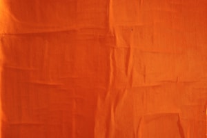 Orange Georgette Glow