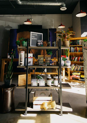 A cozy corner of the online store showcasing a variety of quality items