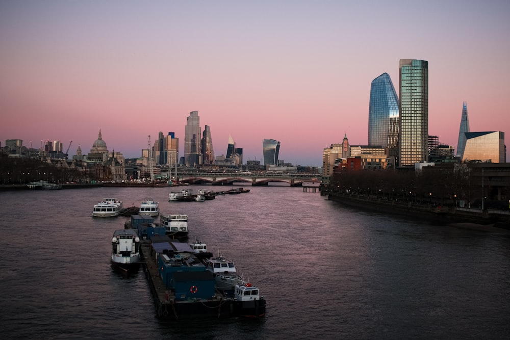 high rise buildings near body of water during daytime