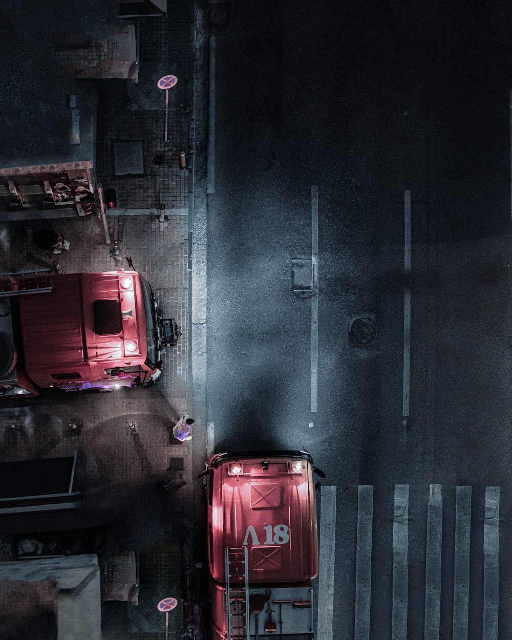 red car on road during daytime