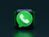 green and white apple logo