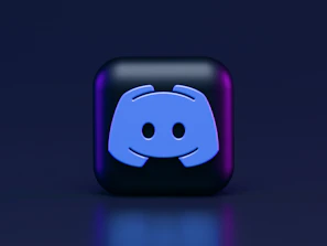 A sleek digital storefront showcasing popular game titles with neon blue and purple accents.