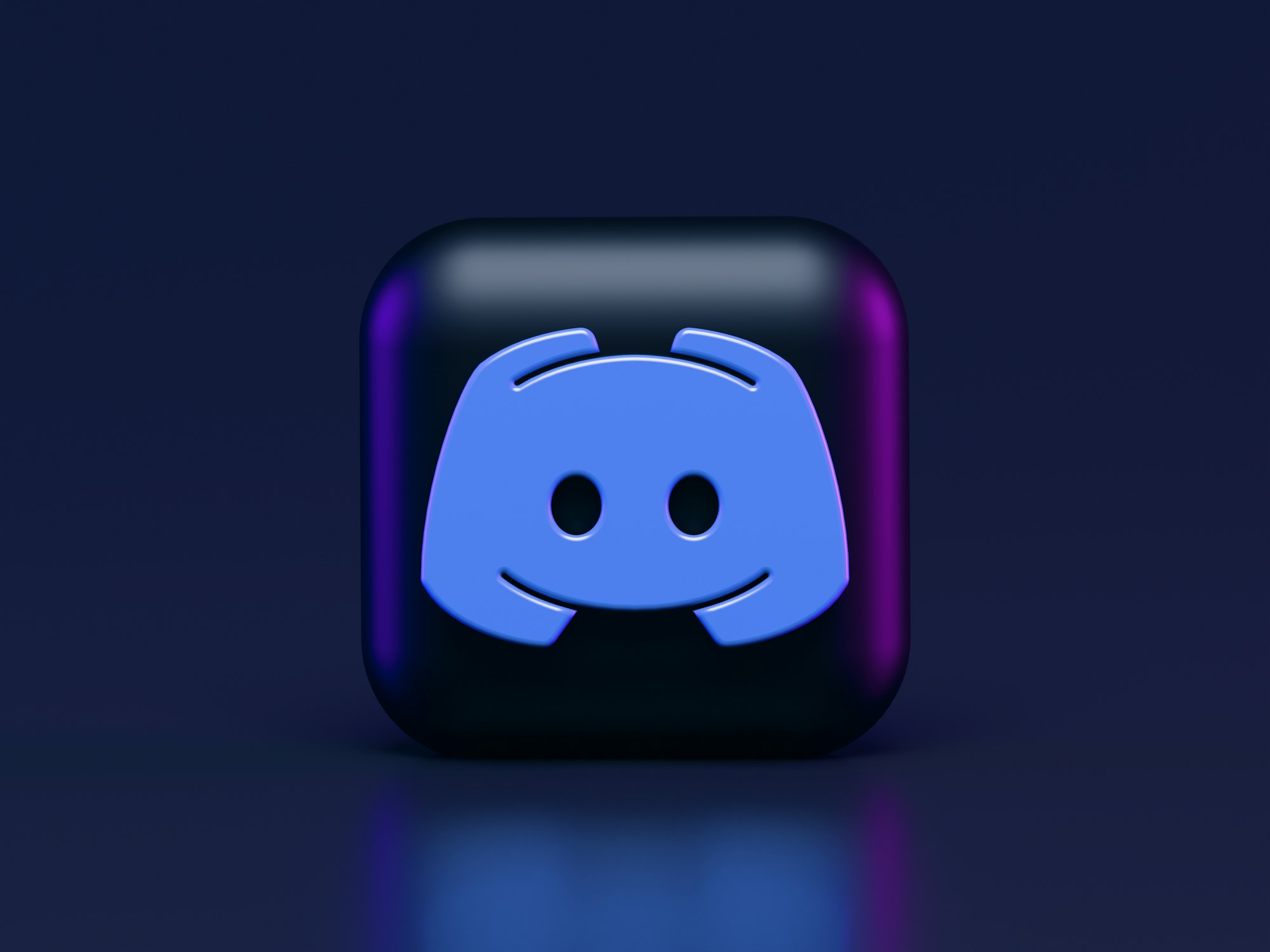 Discord 3d Icon Concept. Dark Mode Style. Write me, if you need similar icons for your products 🖤