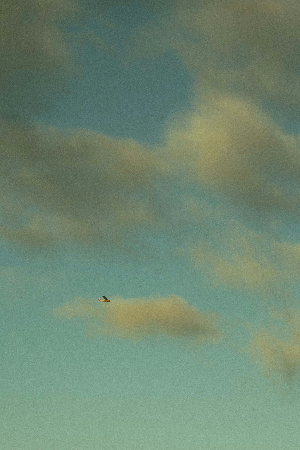 airplane flying in the sky during daytime