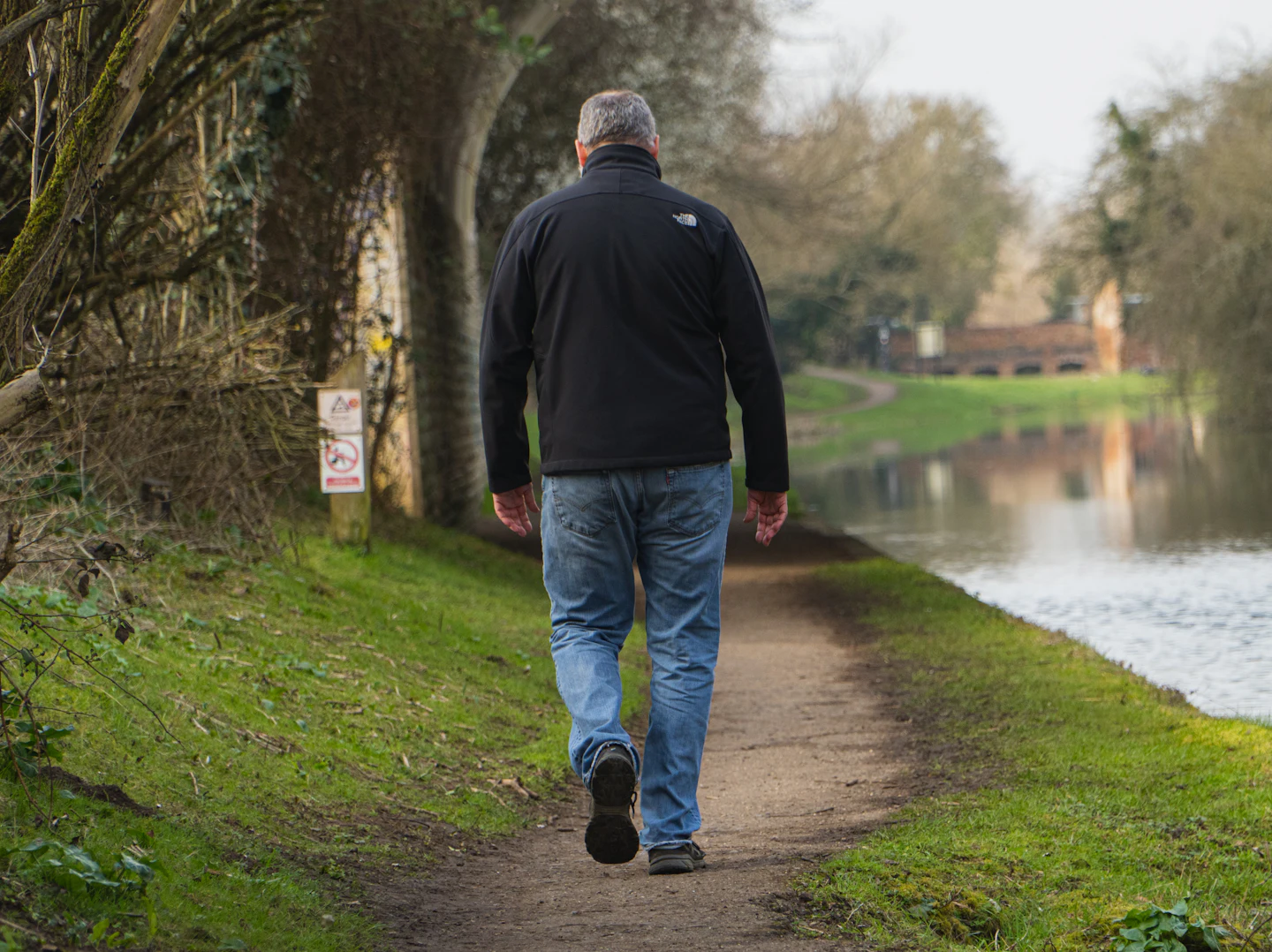 Walking outdoors for heart health