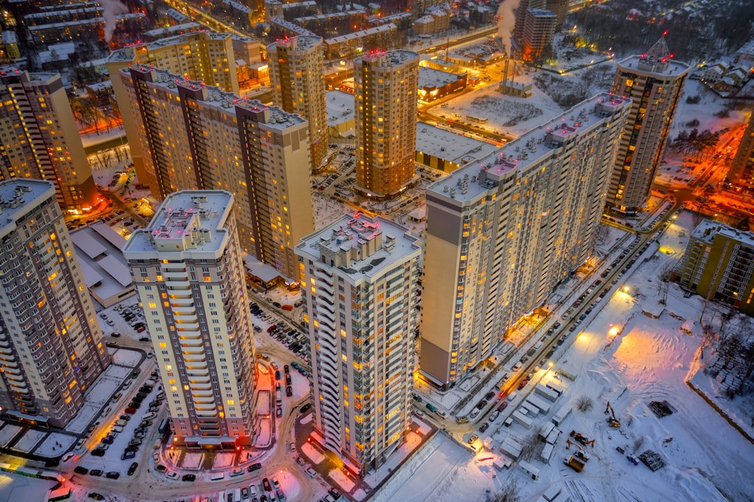 aerial view of city buildings during daytime