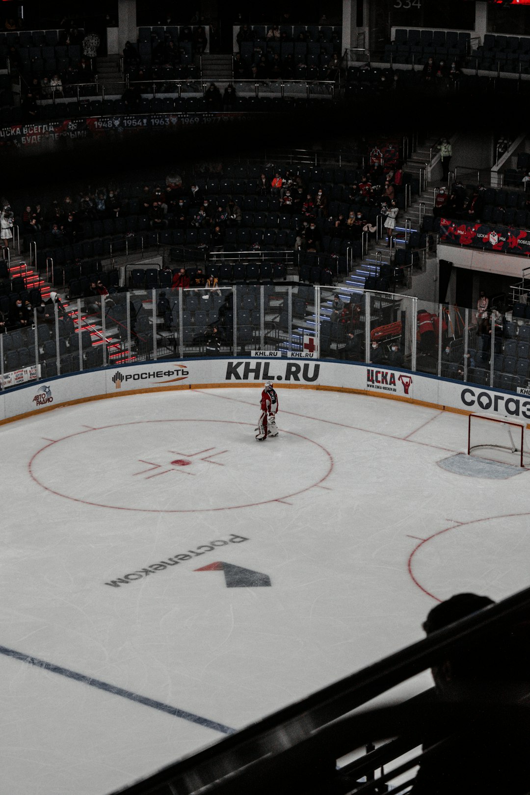 people playing ice hockey inside stadium