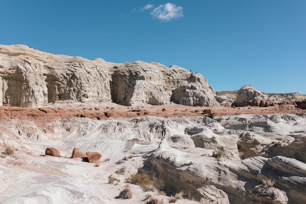 brown rock formation under blue sky during daytime