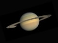 Saturn and its iconic ring system