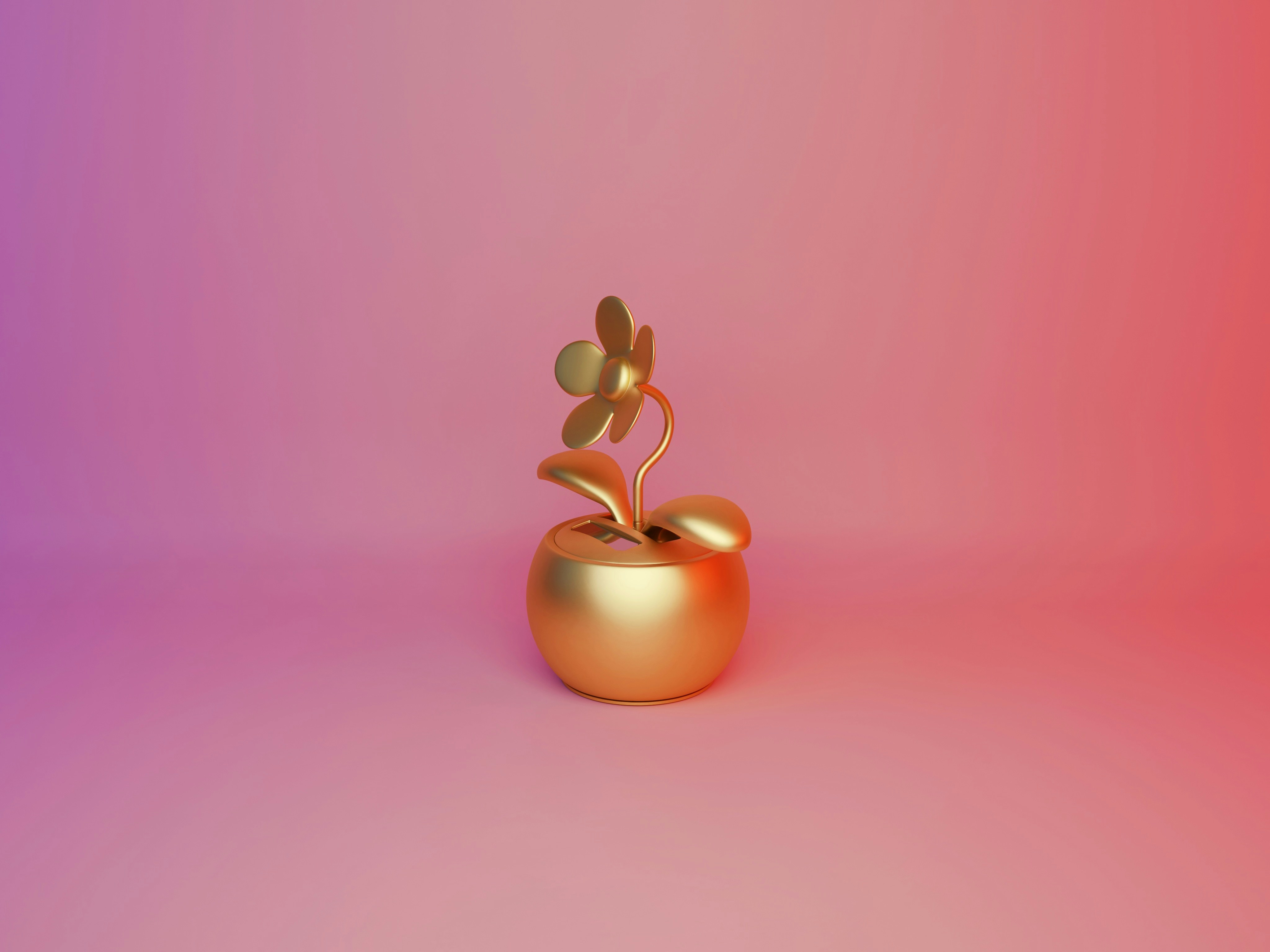 pink and white rabbit figurine