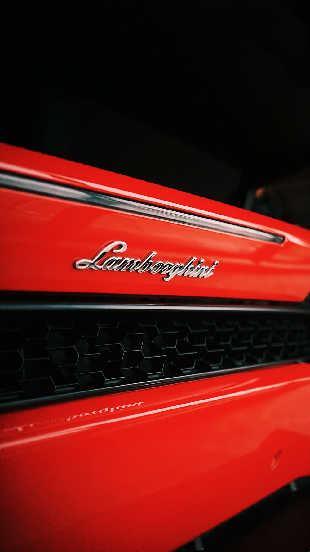 red and silver ford mustang