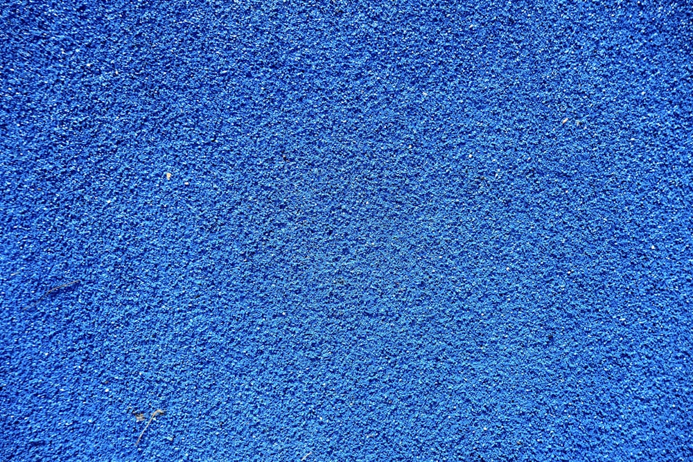 blue and white concrete floor