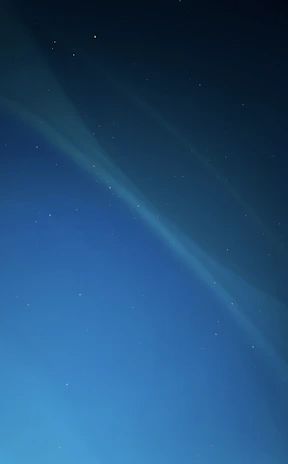 A calming aurora-style transition blending violet and blue tones in the night sky.