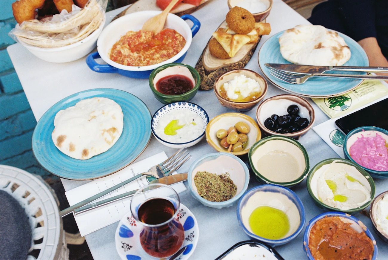 Serpme kahvaltı genel sofra