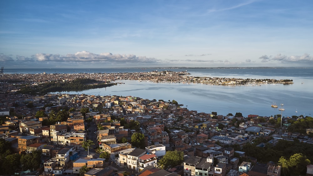 aerial view of city buildings during daytime