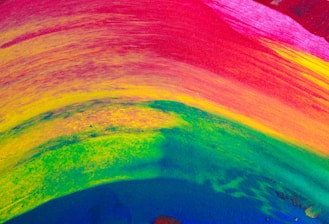 red green and blue abstract painting