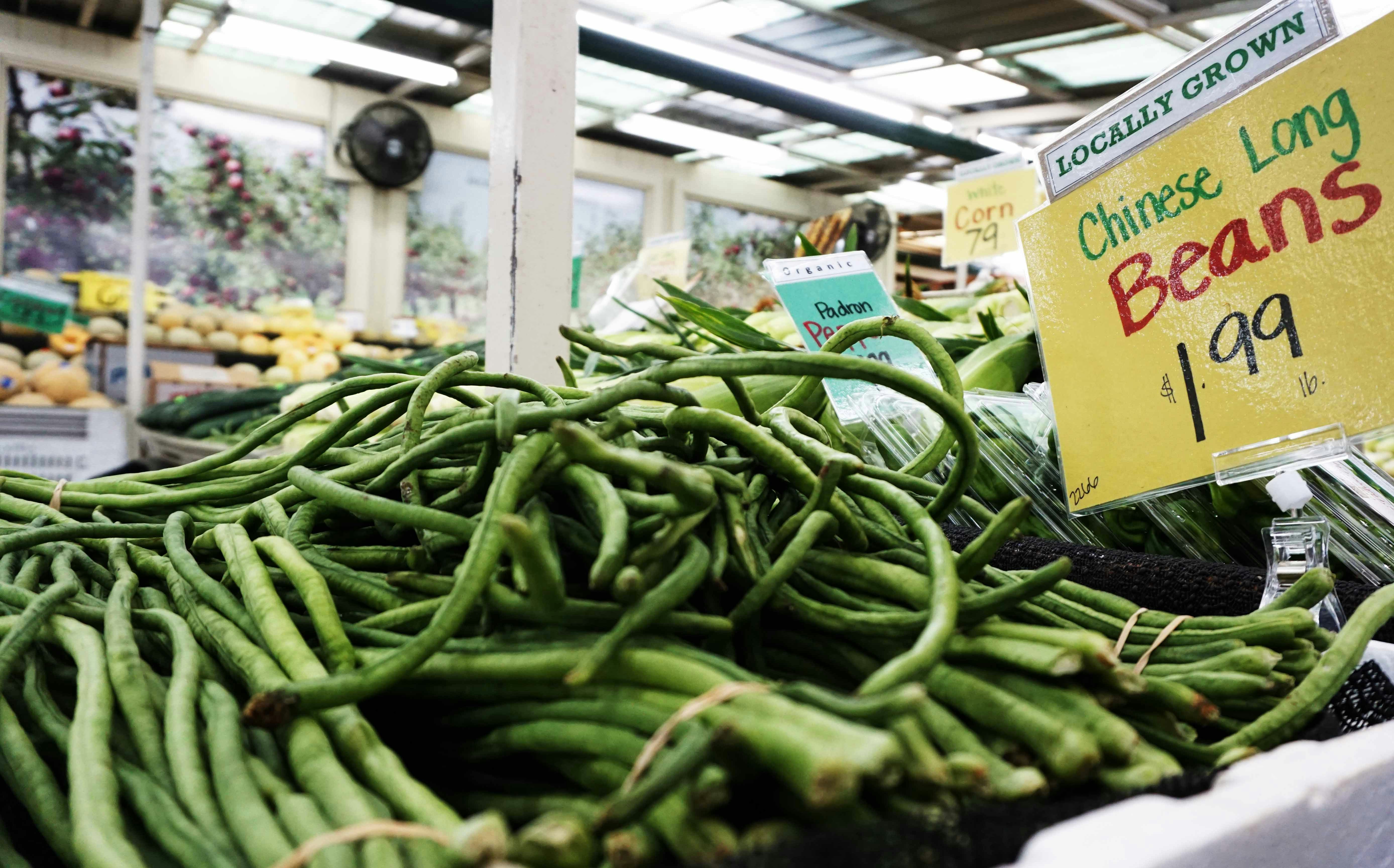 green chili on white plastic pack