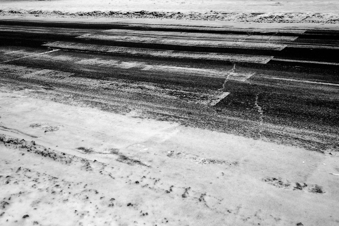 grayscale photo of a beach