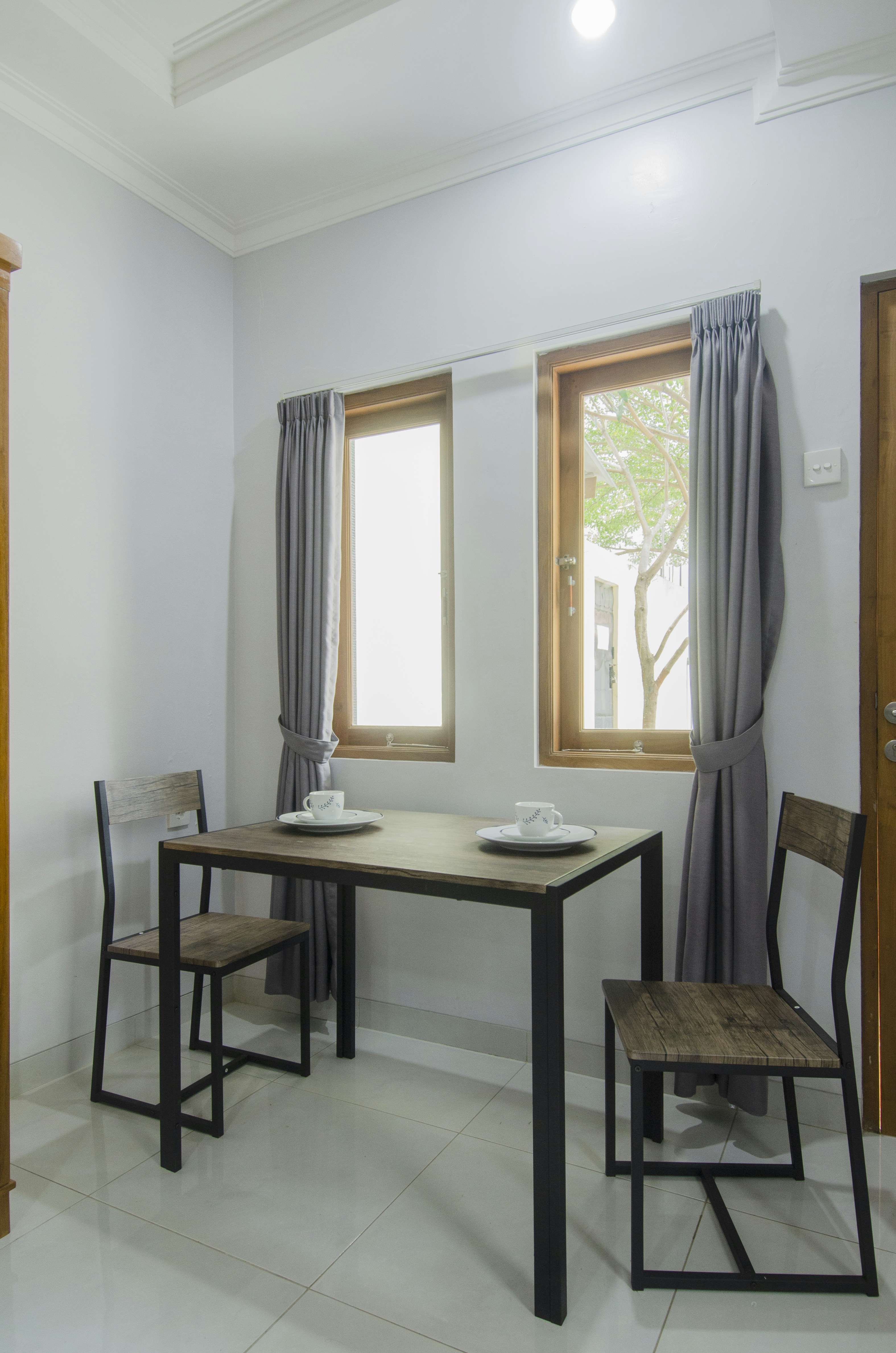 Elegant Walnut Dining Table