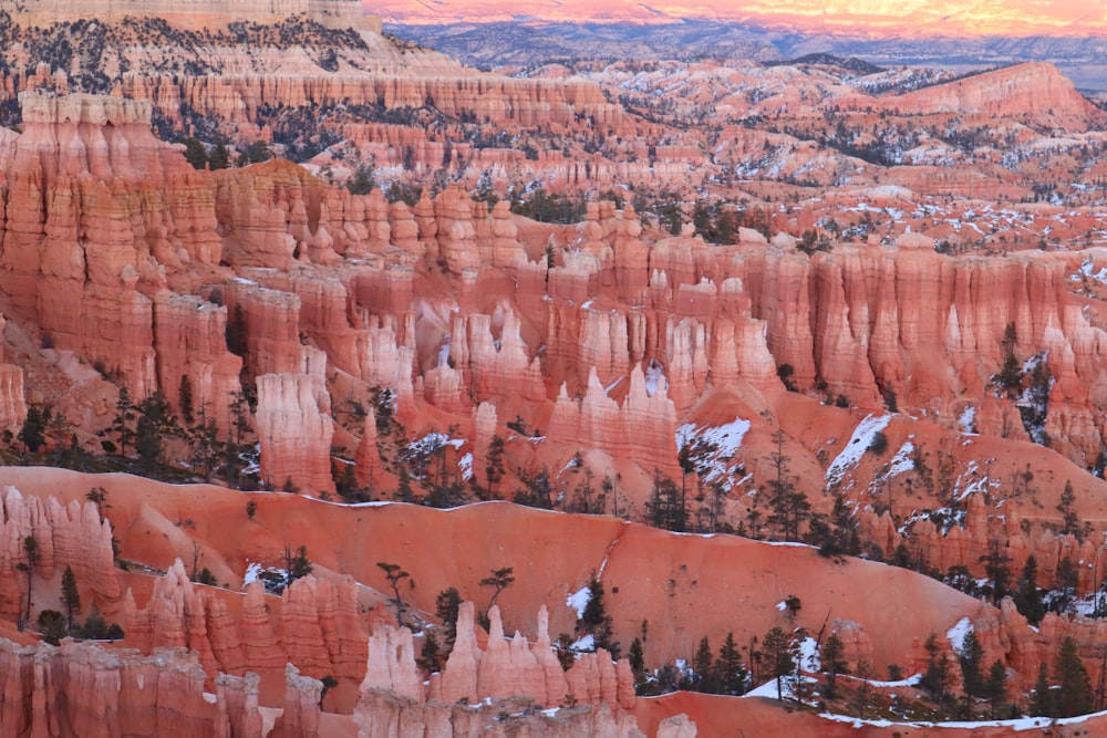 brown rock formation during daytime