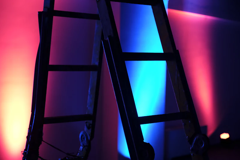 LED-Lichtbar auf Stativ