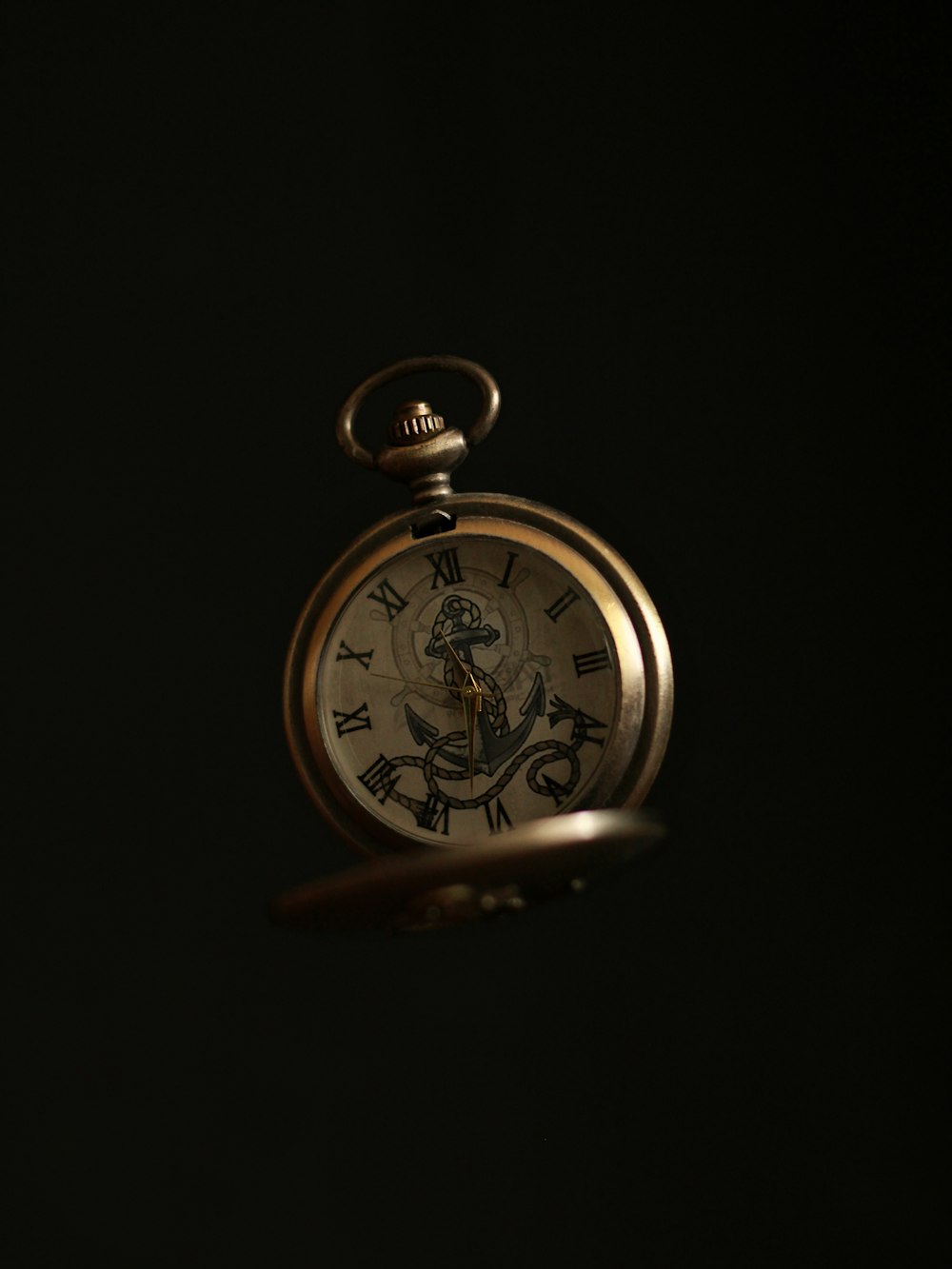 Reloj de bolsillo de oro y plata
