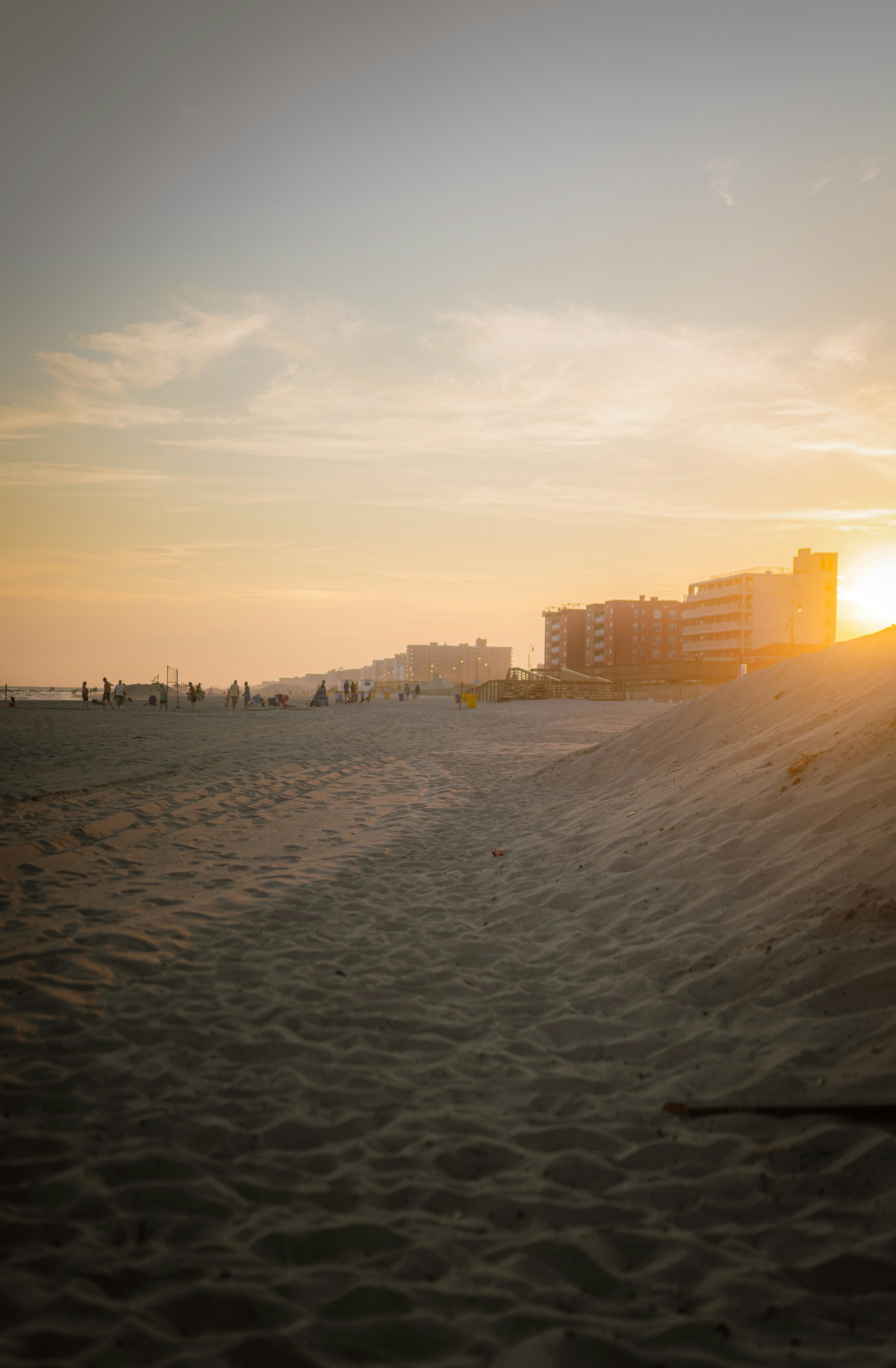 people on beach during daytime