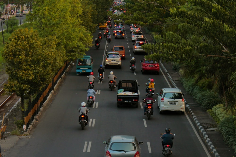 cars on road during daytime