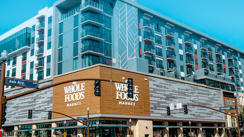 Masonry commercial building exterior