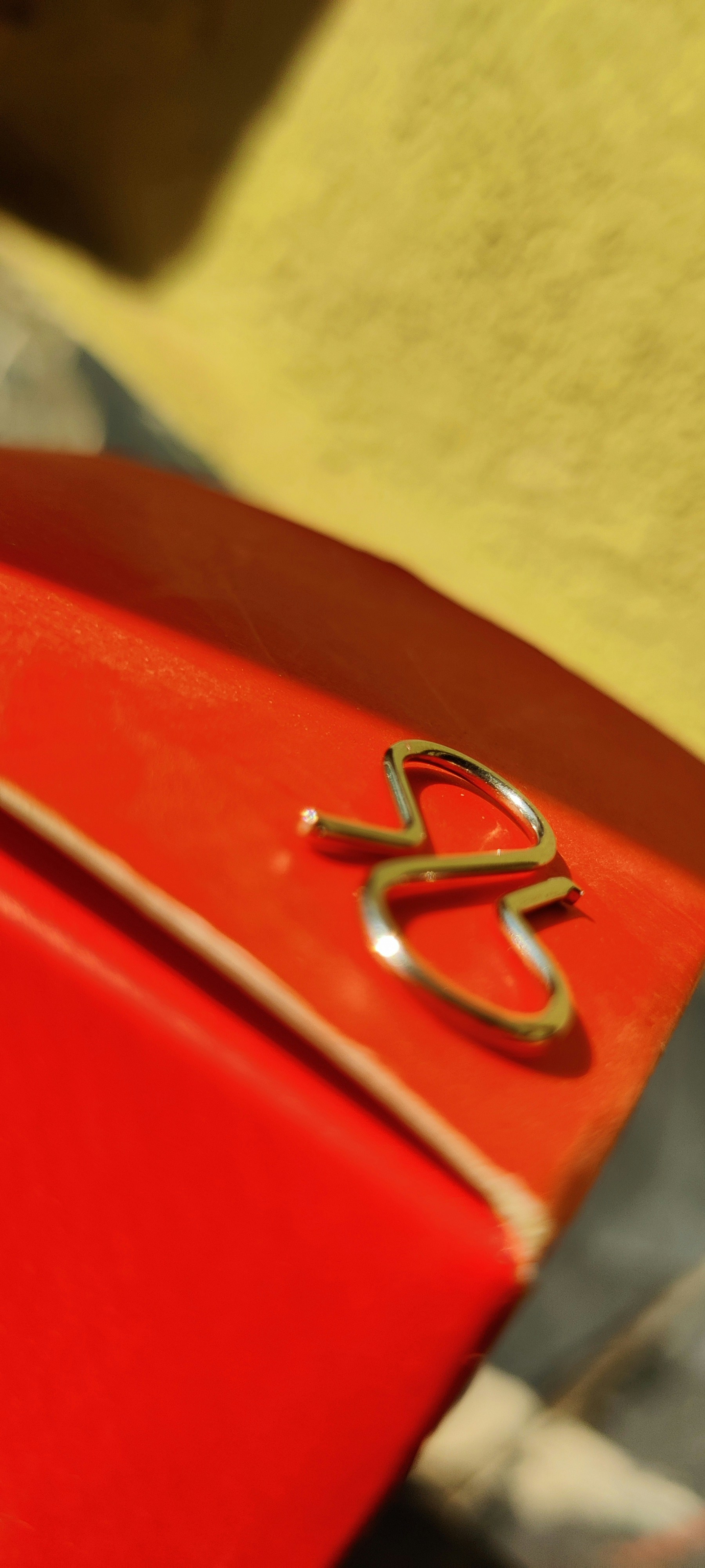 Brinco Coração Dourado