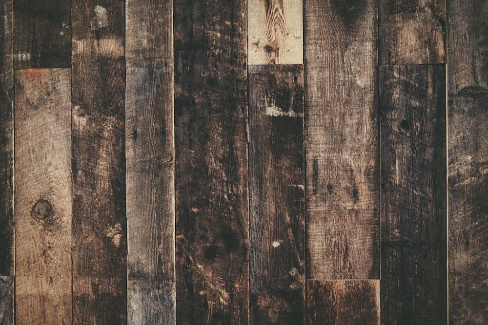 brown and black wooden surface