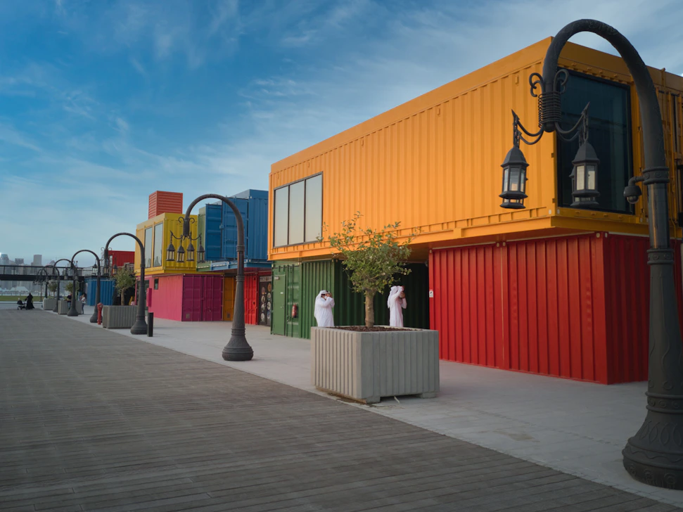 Morgan shipping container office