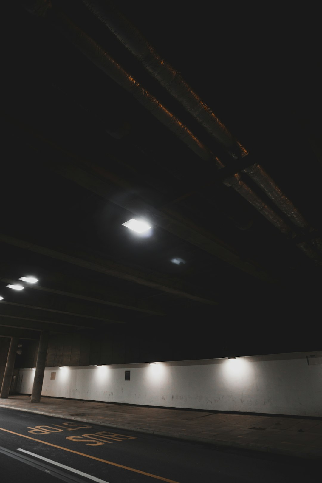 white ceiling light turned on during nighttime