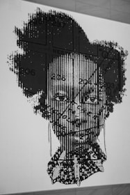 Close-up of a detailed graphic design piece blending urban culture and personal identity.