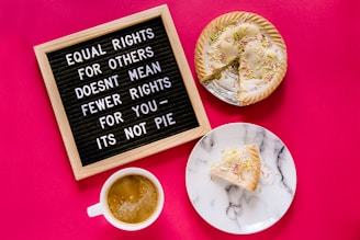 white ceramic mug on white ceramic plate