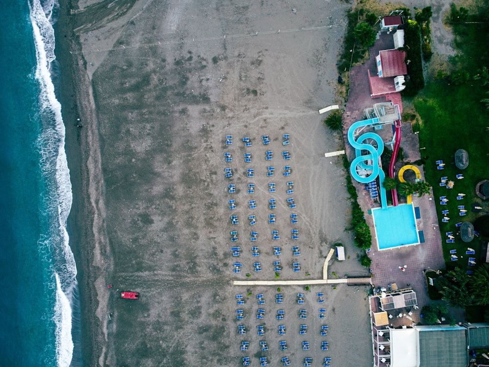 aerial view of city buildings during daytime