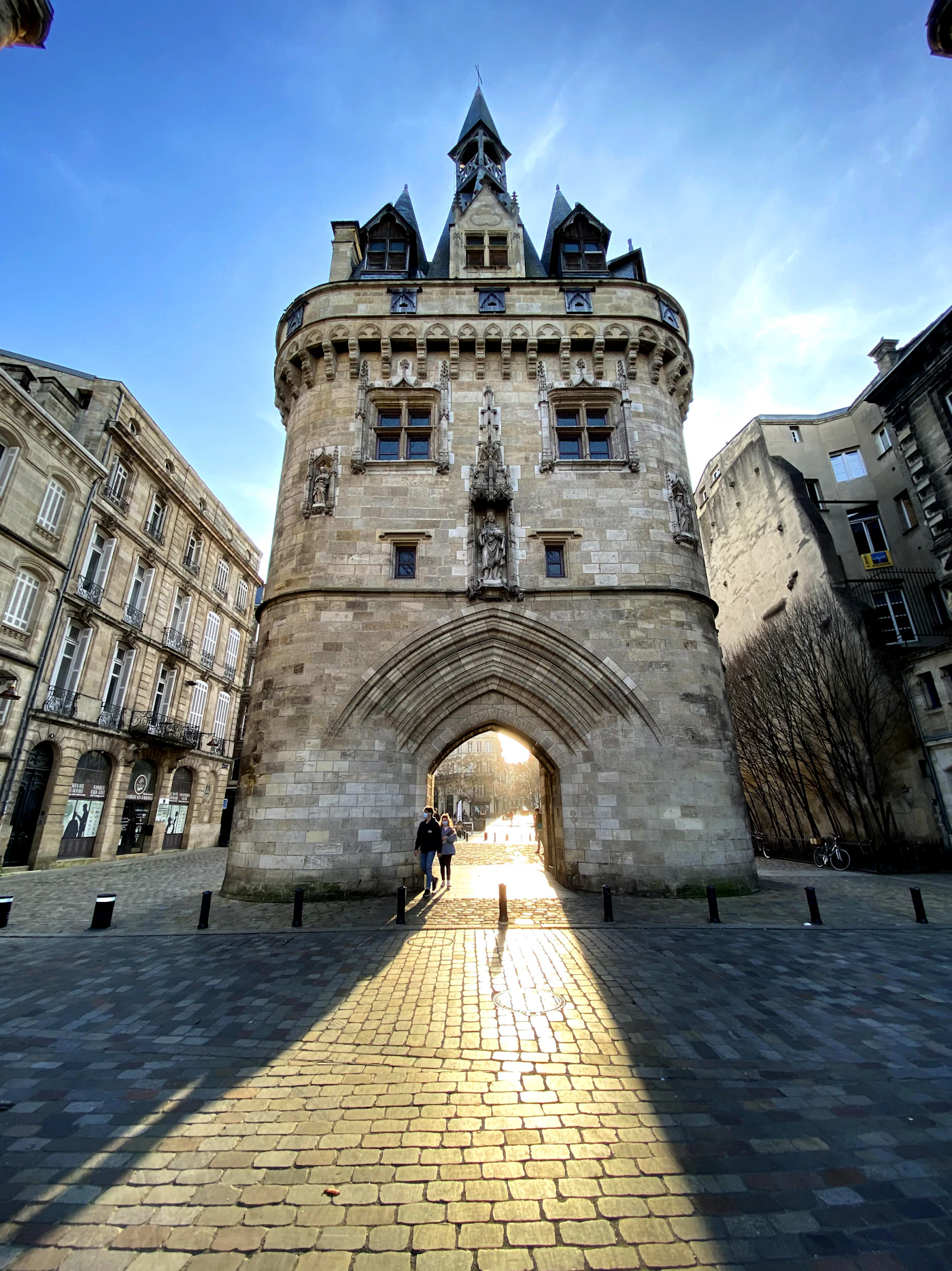Rue piétonne à Bordeaux