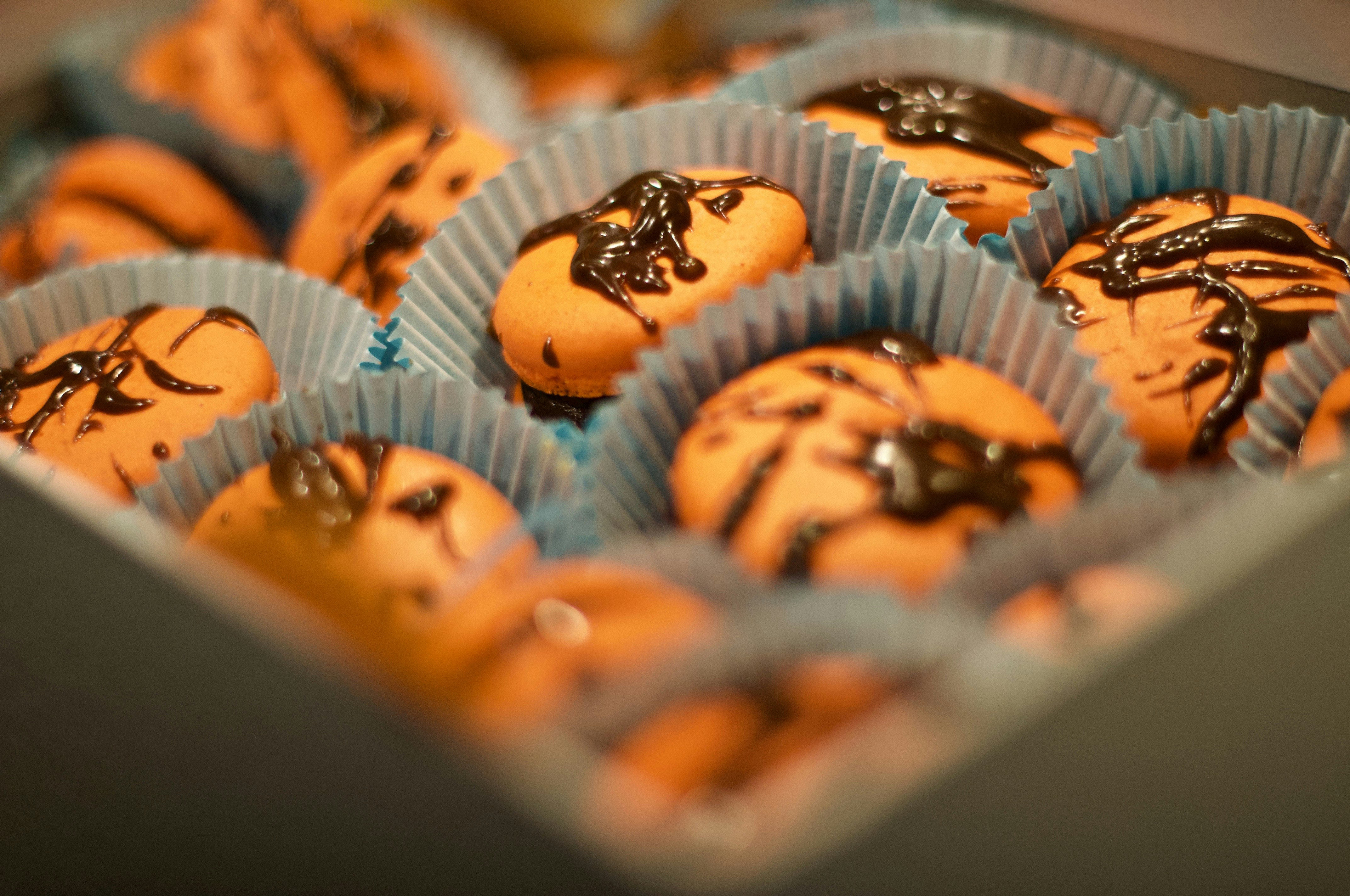 S'mores with chocolate and pumpkin spices