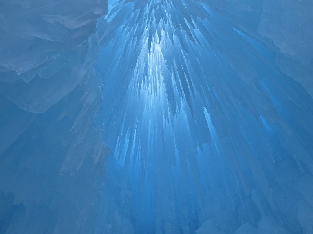 blue and white abstract painting,