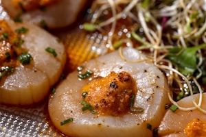 Seared Scallops Delight