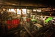 red and green industrial machine